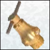 Brass Gas Connector Nozzle (M/F)